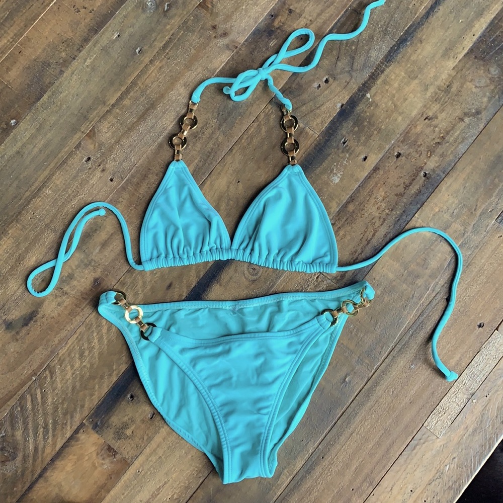 VIX aqua bikini size M